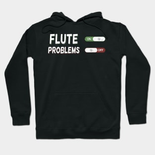 Flute Player Instrument Flutist Gift Hoodie